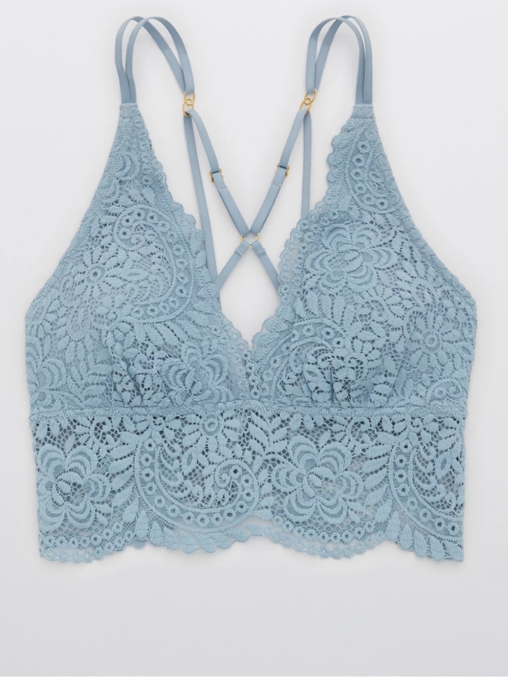 5/$25 Aerie Far Out Padded Plunge Bralette S
